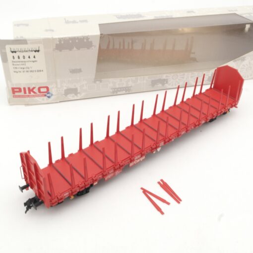 Piko H0 58044 Baumtransportwagen der DB Cargo in OVP RR394 – Bild 4