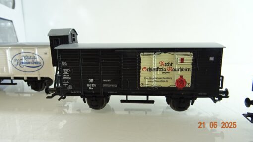 Piko H0 58346A/B/C Bierwagen-Set Oberfranken 3 tlg. der DB in OVP PR7859 – Bild 4