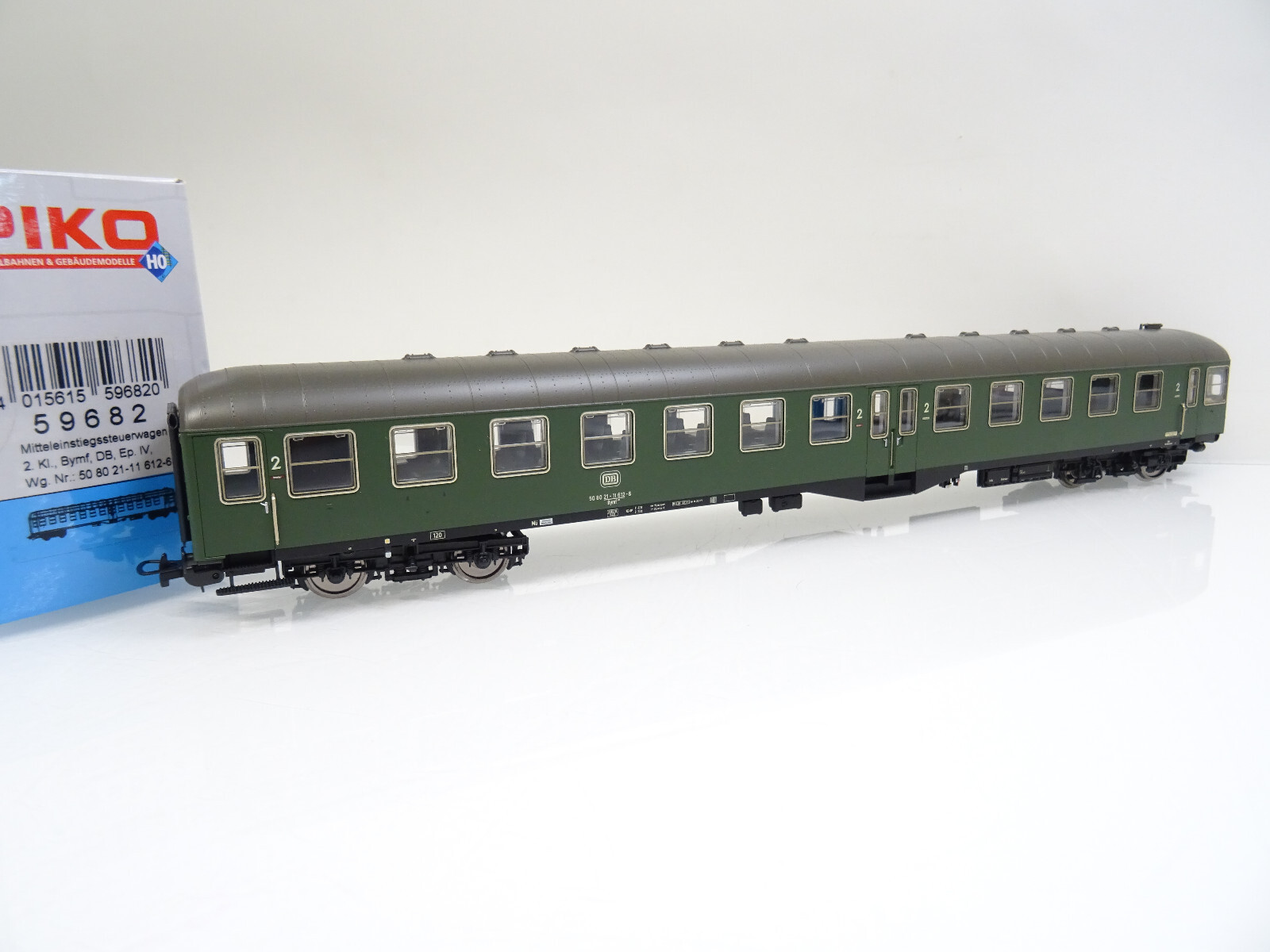 Piko H0 59682 Mitteleinstiegswagen 2.Kl. Bymf der DB in OVP JD5505