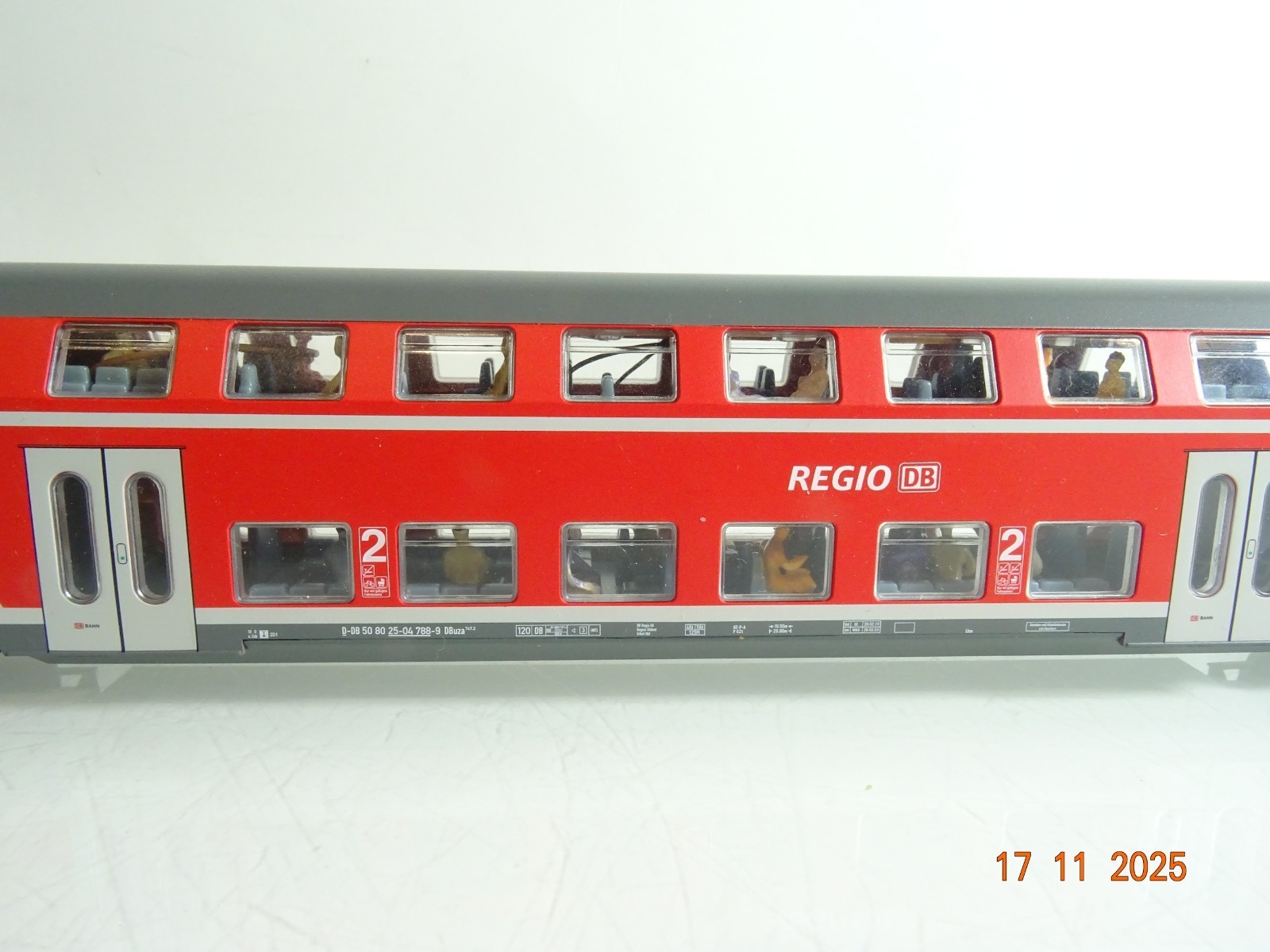 Piko H0 Doppelstock-Wagen 2. Klasse 50 80 25-04 788-9 Regio der DB RR4643 o. – Bild 3