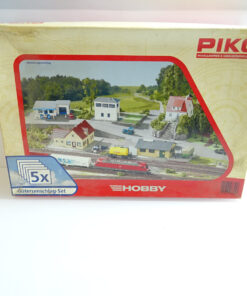 Piko H0 Güterumschlag Set Gebäudebausätze siehe Foto in OVP CK4366