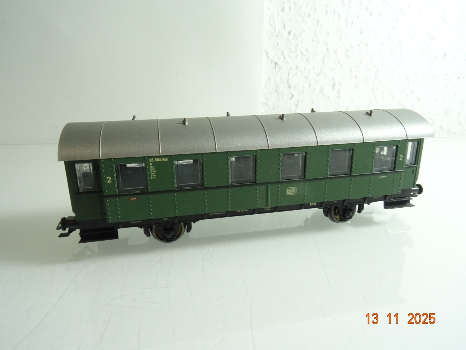 Piko H0 Personenwagen 2. Kl. 85 804 Han der DB RR4588 o.