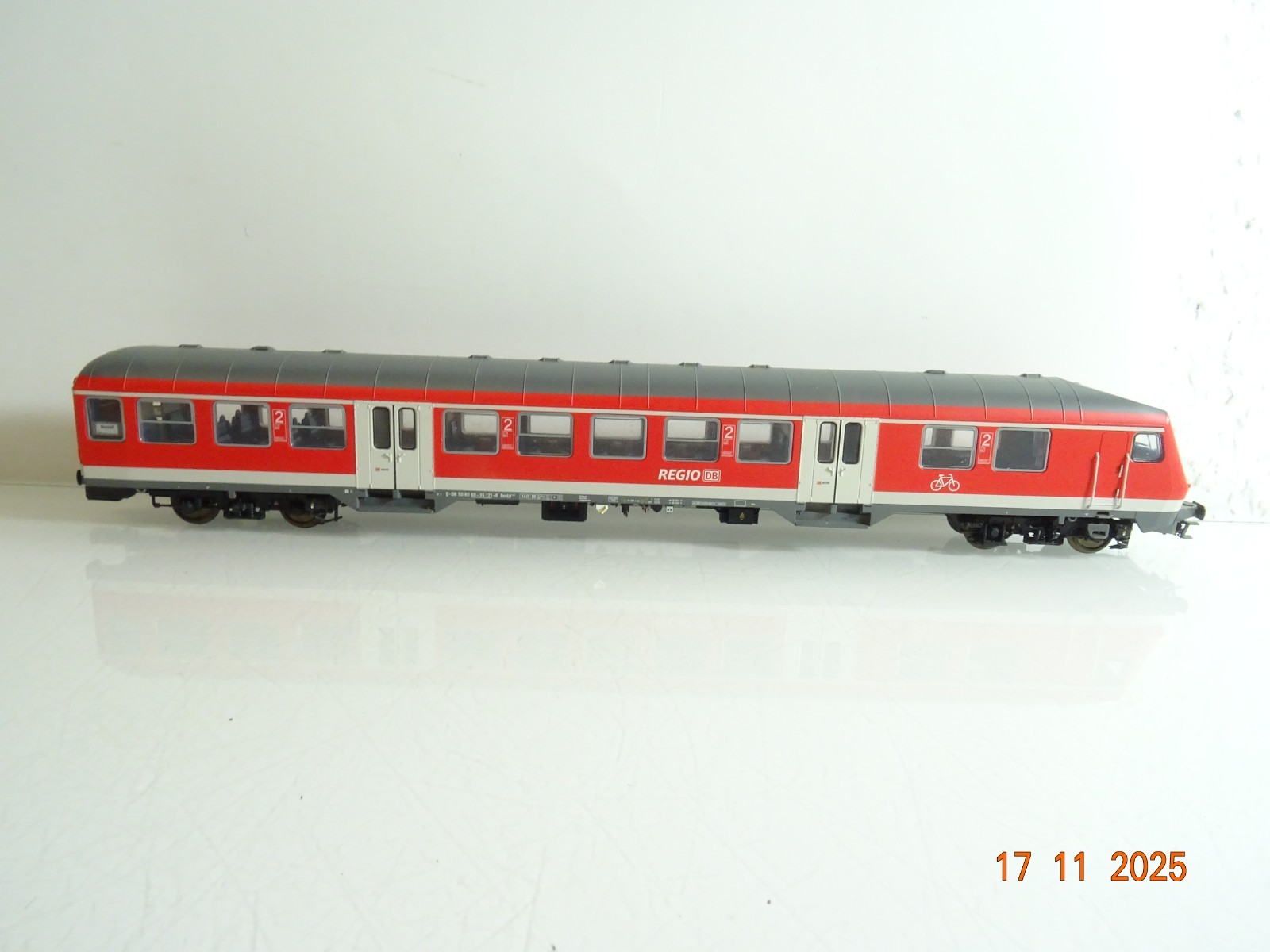 Piko H0 Steuerwagen Fahrrad 2. Klasse Regio der DB RR4674 o. – Bild 3