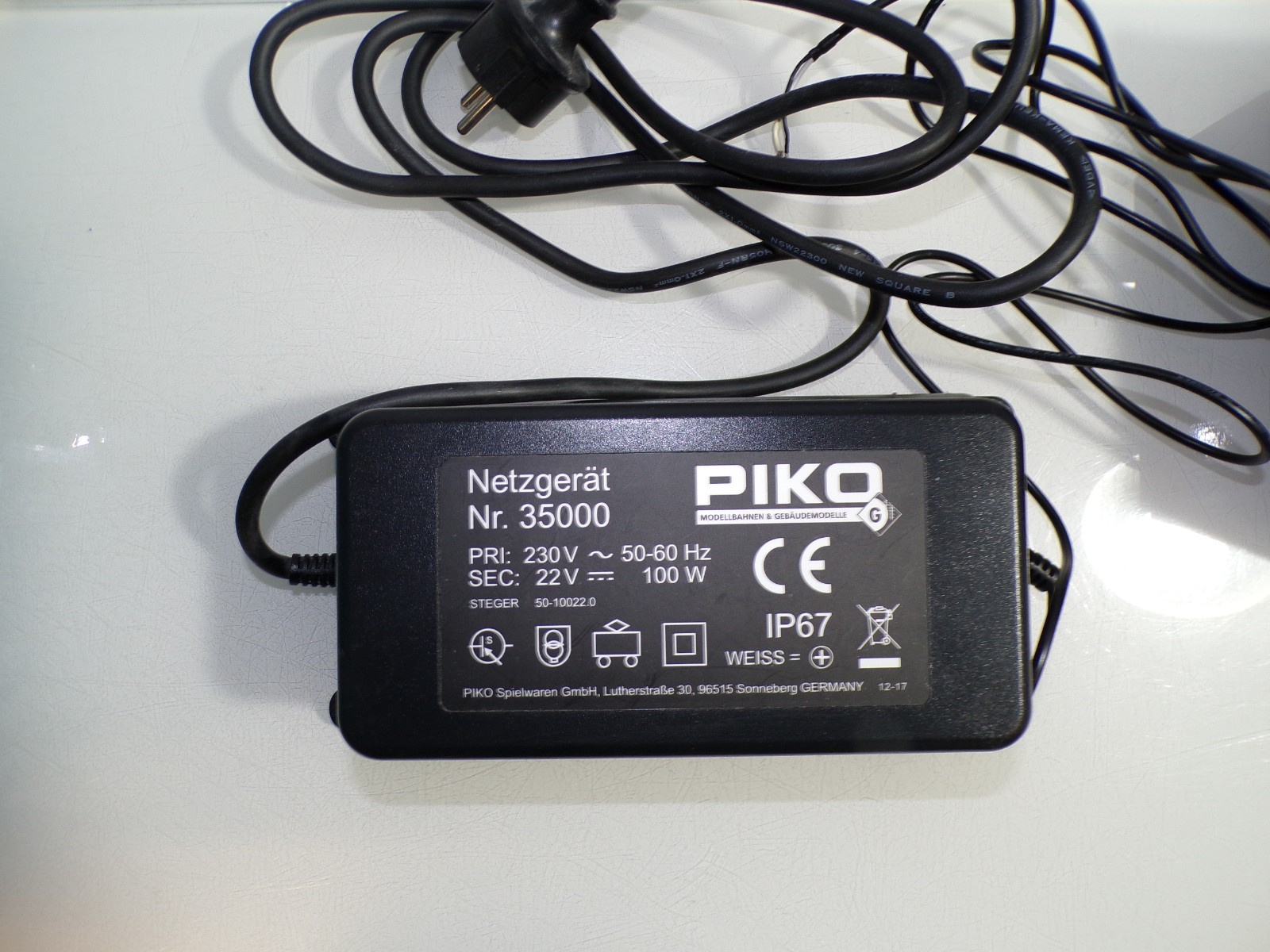 Piko Spur G 35000 Schaltnetzteil 100VA siehe Foto in OVP PK2980 – Bild 3
