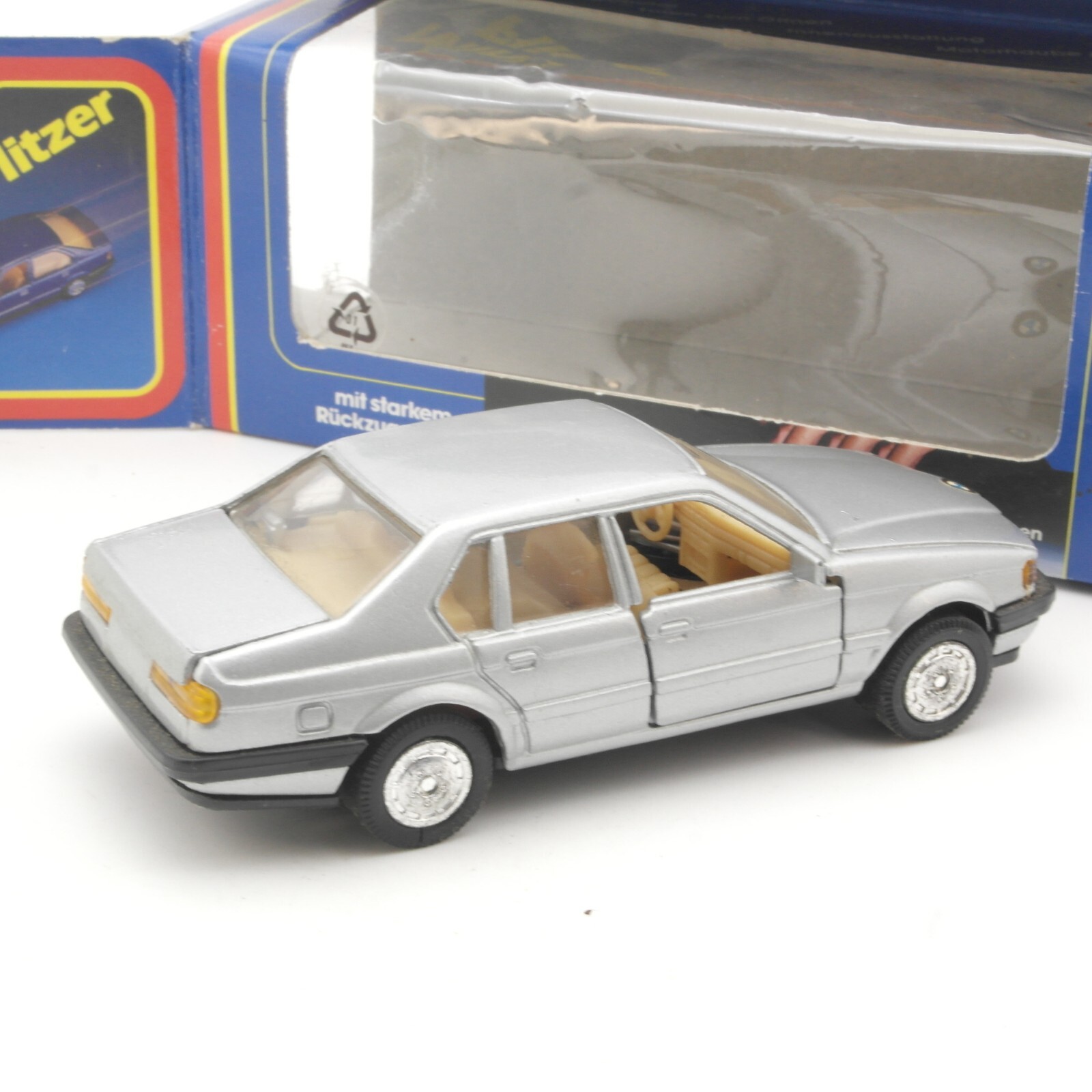 Playbear 1:43 BMW 325i mit Rückzugsmotor in OVP QR7377 – Bild 3