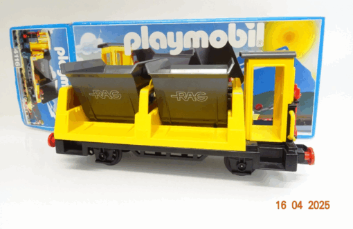 Playmobil Spur G 4116 Kipplorenwagen RAG in OVP JL153