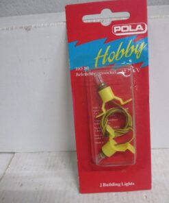 Pola H0 80 Beleuchtungssockel 12 - 16 V 2 Stück m.OVP  WW506