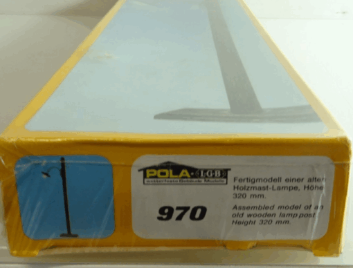 Pola Spur G 970 Holzmastlampe in OVP siehe Foto PK999 – Bild 3