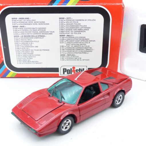 Polistil 1:25 S661 Ferrari 308 GTB rot in OVP EX7408
