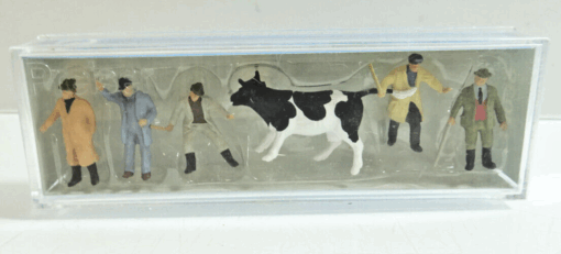 Preiser H0 14039 Figuren Viehhändler in OVP CK76