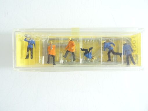 Preiser H0 4201 Figuren Set Feuerwehr im Einsatz in OVP RR1470