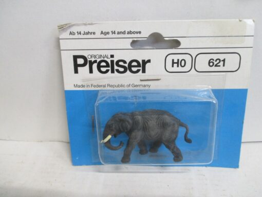 Preiser H0 621 Elefant Zirkus Laufend  m.OVP WZ3443