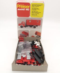 Preiser H0 Bausatz 11116 MB LA Wechselaufbaufahrzeug WAF in OVP RR1588
