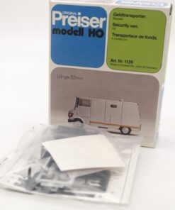 Preiser H0 Bausatz 1126 Geldtransporter in OVP RR2290