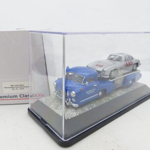 PremiumClassiXXs 1:43 12225 MB Rennwagen-Schnelltransporter + PKW in OVP EX7718