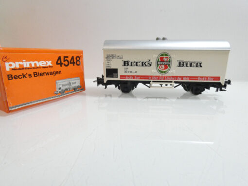 Primex H0 4548 Kühlwagen Beck's Bier der DB in OVP AR4139