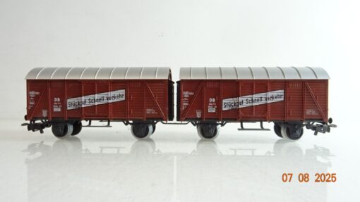Primex H0 gedeckte Güterwagen Stückgut Schnellverkehr der DB PR9496 o. – Bild 3