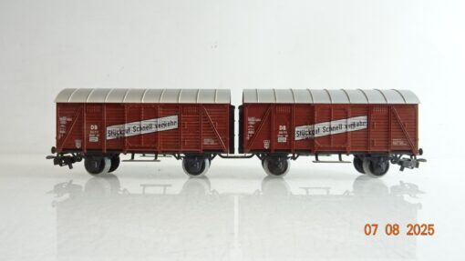 Primex H0 gedeckte Güterwagen Stückgut Schnellverkehr der DB PR9496 o.