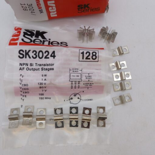 RCA SK Series Nr.: SK3024 Transistor mit Zubehör, in OVP EB4966 – Bild 3