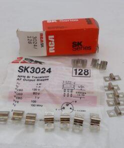 RCA SK Series Nr.: SK3024 Transistor mit Zubehör, in OVP EB4966