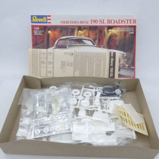 Revell 1:25 Bausatz 7283 Mercedes Benz 190 SL Roadster in OVP EX5435 – Bild 3