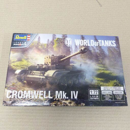 Revell 1:72 World of Tanks 03504 Cromwell Mk. IV in OVP EX2977