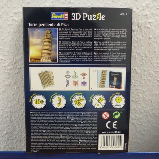Revell 3D Puzzle 00117 Torre pendente di Pisa in OVP EX3897 – Bild 3