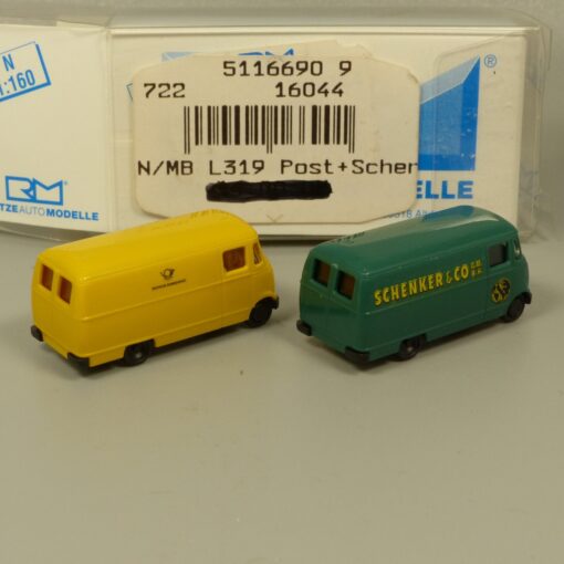 Rietze 1:160 16044 MB L319 Post + Schenker 2er-Set in OVP EX6360 – Bild 3