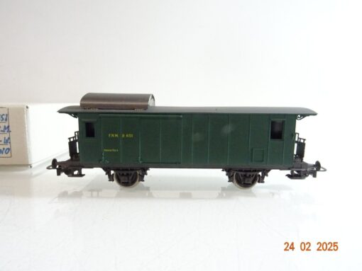 Rivarossi H0 Gepäckwagen Aosta-Torino D.651 der FN Milano in EVP PR6215 – Bild 3