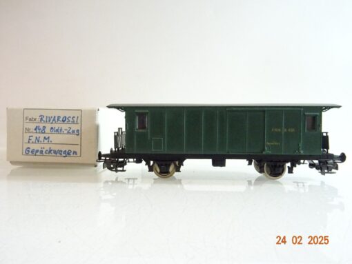 Rivarossi H0 Gepäckwagen Aosta-Torino D.651 der FN Milano in EVP PR6217