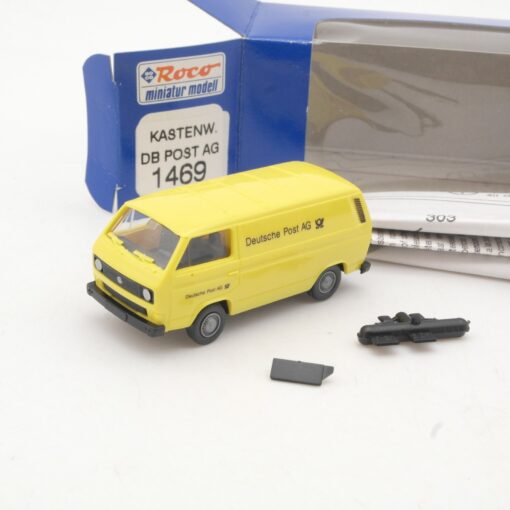 Roco 1:87 1469 VW T3 Kastenwagen Deutsche Post AG in OVP RR869
