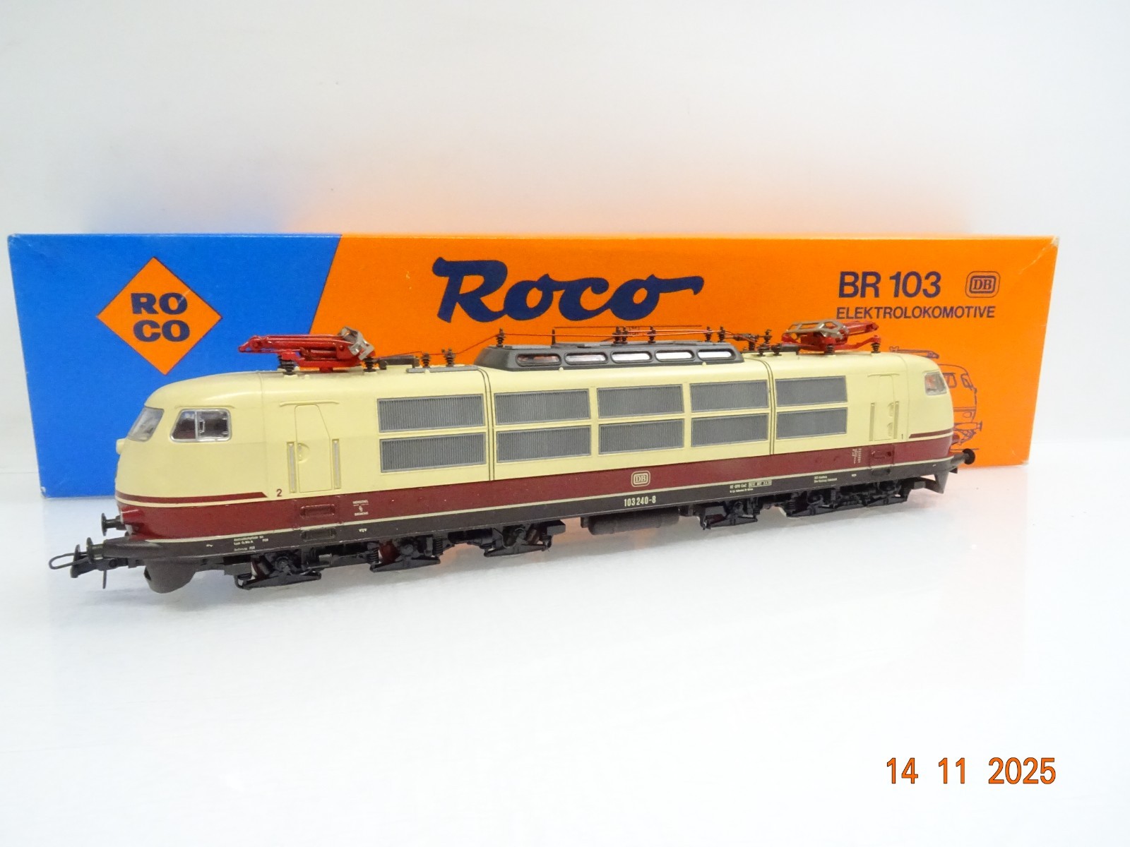 Roco H0 04146A E-Lok BR 103 240-8 der DB in OVP JL4495