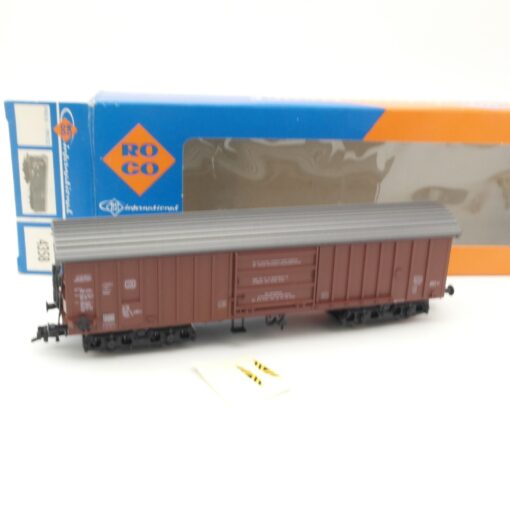 Roco H0 4358 Schwenkdachwagen Taes 891 der DB in OVP RR689 – Bild 3