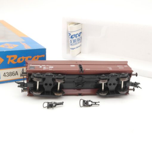 Roco H0 4386A Selbstentladewagen mit Ladung der DB in OVP RR685 – Bild 4