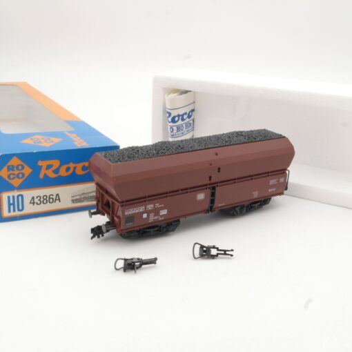 Roco H0 4386A Selbstentladewagen mit Ladung der DB in OVP RR685