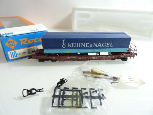 Roco H0 44311B Taschenwagen Kühne &Nagel der DB in OVP RR747 – Bild 3
