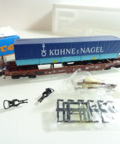 Roco H0 44311B Taschenwagen Kühne &Nagel der DB in OVP RR747