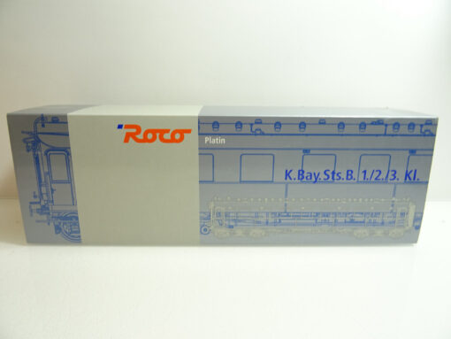 Roco H0 45581 Leerverpackung Personenwagen Abteilwagen Platin siehe Foto CK1246 – Bild 3