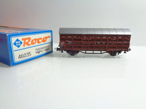 Roco H0 46035 AC Güterwagen Viehwagen der DB in OVP AR5682