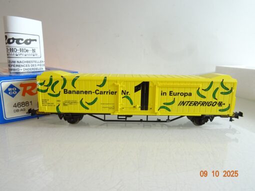 Roco H0 46881 Güterwagen Bananen-Carrier Nr. 1 Interfrigo der DB in OVP RR3827 – Bild 3