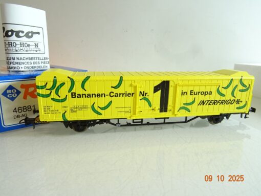 Roco H0 46881 Güterwagen Bananen-Carrier Nr. 1 Interfrigo der DB in OVP RR3827
