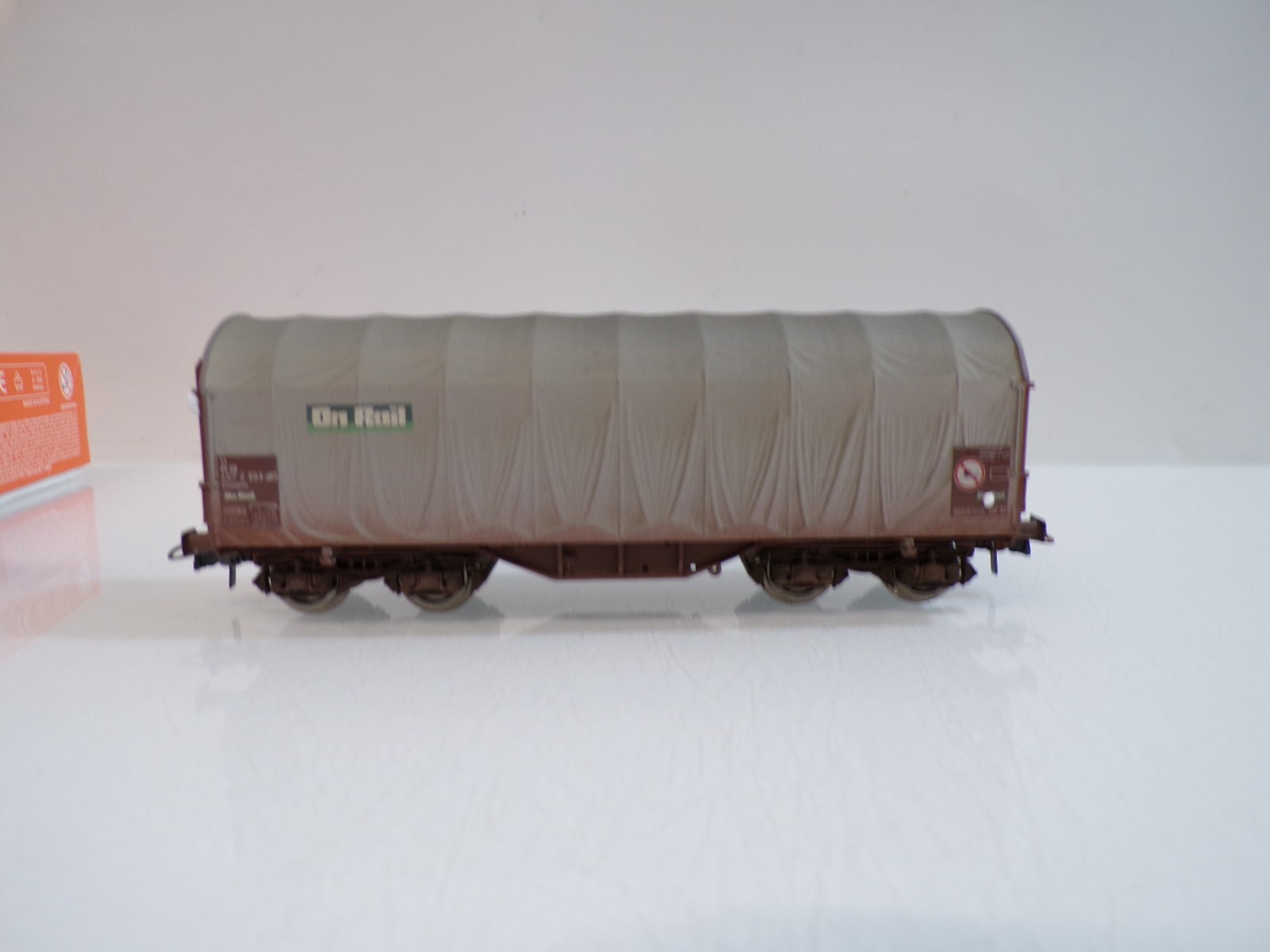 Roco H0 46914 AC Schiebeplanenwagen On Rail der DB in OVP für Märklin BH1706 – Bild 3