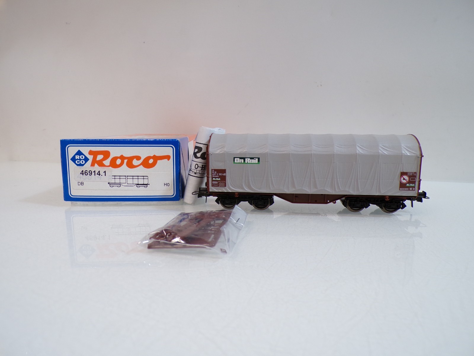 Roco H0 46914.1 Schiebeplanenwagen On Rail der DB in OVP BH1705