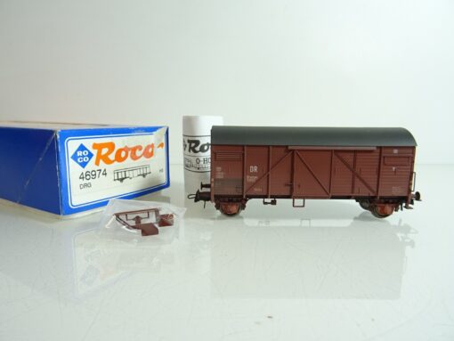 Roco H0 46974 gedeckter Güterwagen der DR in OVP PR1952