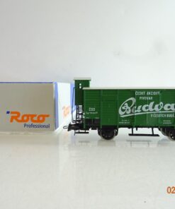 Roco H0 47673 gedeckter Güterwagen Budvar der CSD in OVP BH305