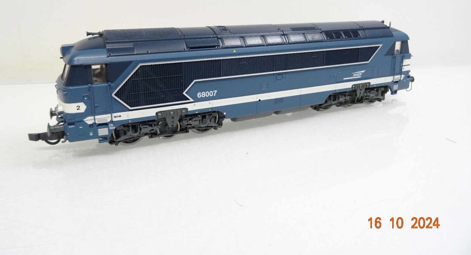 Roco H0 63460 Frankreich Diesellok 68007 der SNCF ESU Digital in OVP LE6460 – Bild 3