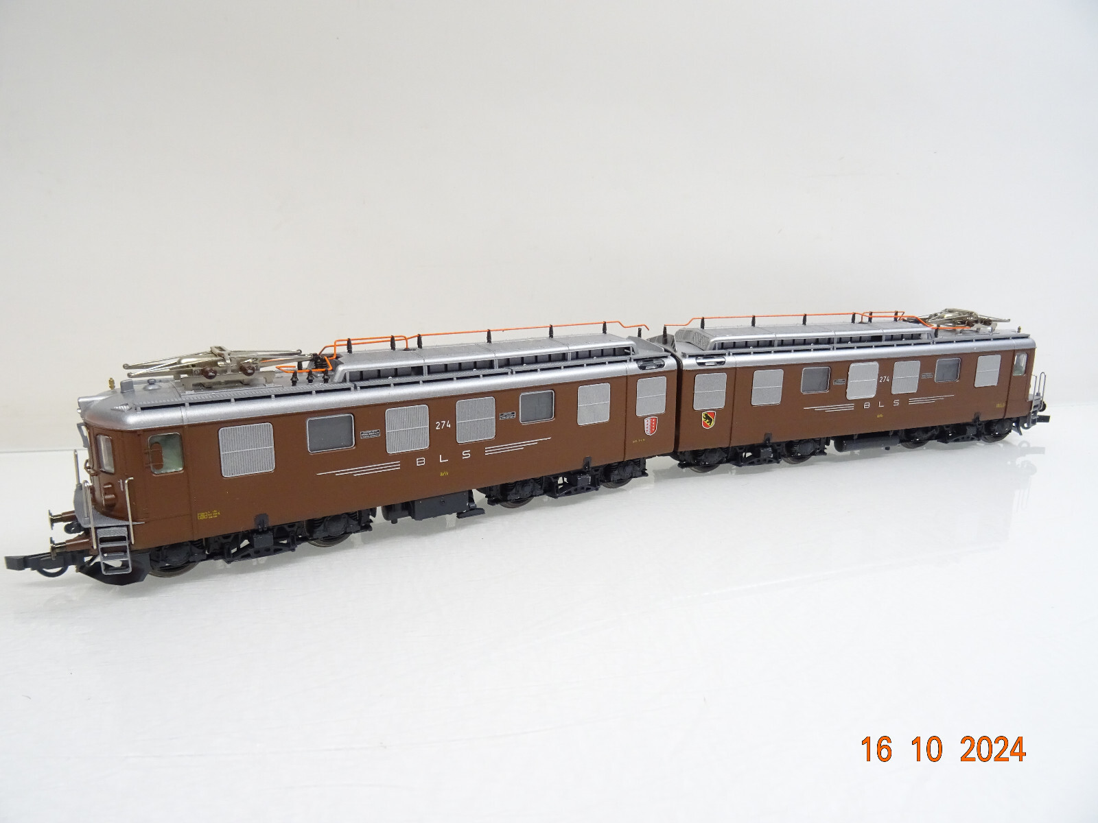Roco H0 63880 Schweiz Doppel E-Lok Ae 8/8 274 der SBB ESU Digital in OVP LE6457 – Bild 3
