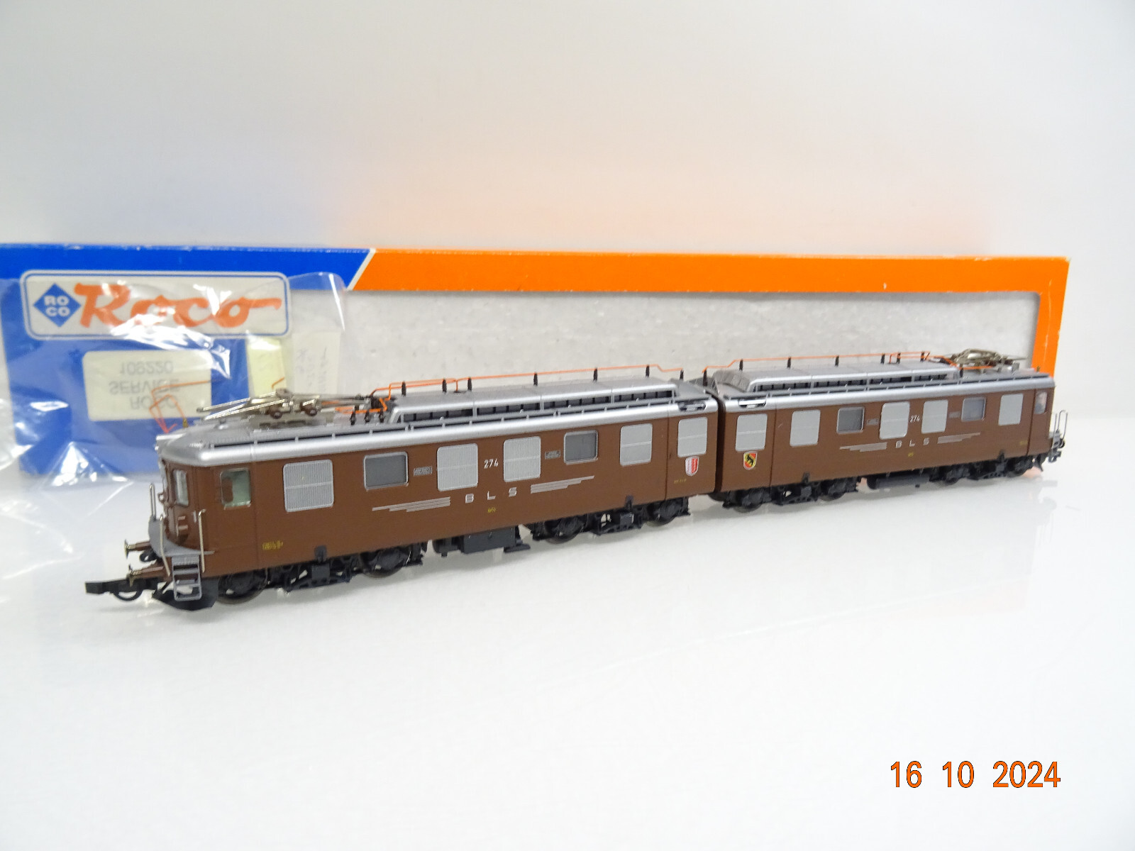 Roco H0 63880 Schweiz Doppel E-Lok Ae 8/8 274 der SBB ESU Digital in OVP LE6457