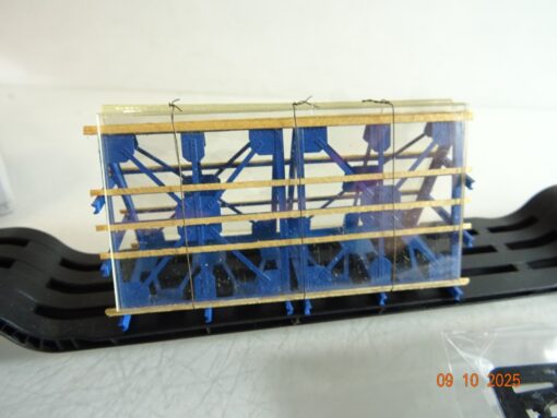 Roco H0 66187 Tiefladewagen mit Ladung der DB in OVP RR3833 – Bild 4