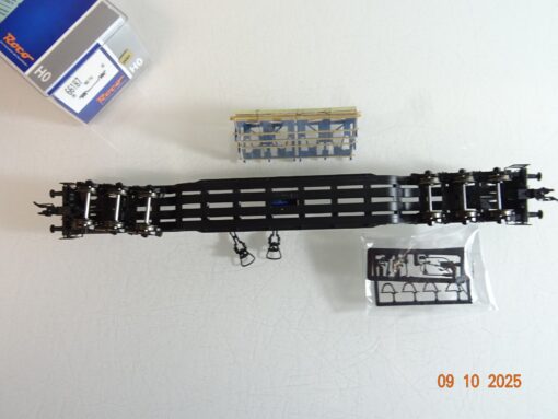 Roco H0 66187 Tiefladewagen mit Ladung der DB in OVP RR3833 – Bild 5